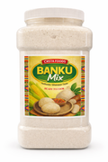 Premium Banku Mix – Authentic Ghana Maize & Cassava Mix
