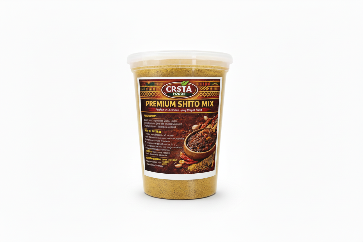 Premium Shito Mix  | Authentic Base for Ghanaian Black Pepper Sauce