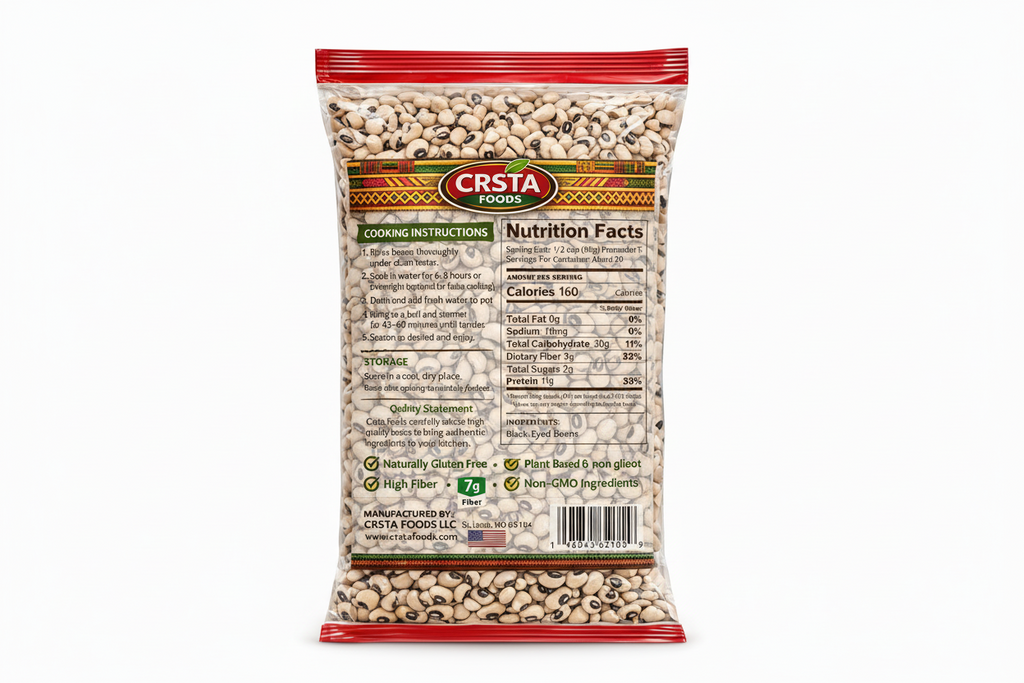 Premium Black-Eyed Beans – High Quality Dry Beans