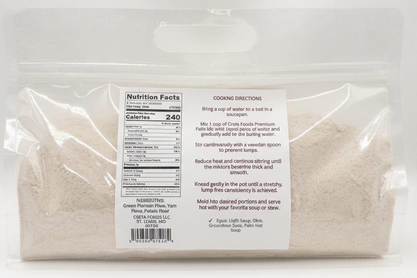 Premium Fufu Mix – Authentic African Swallow