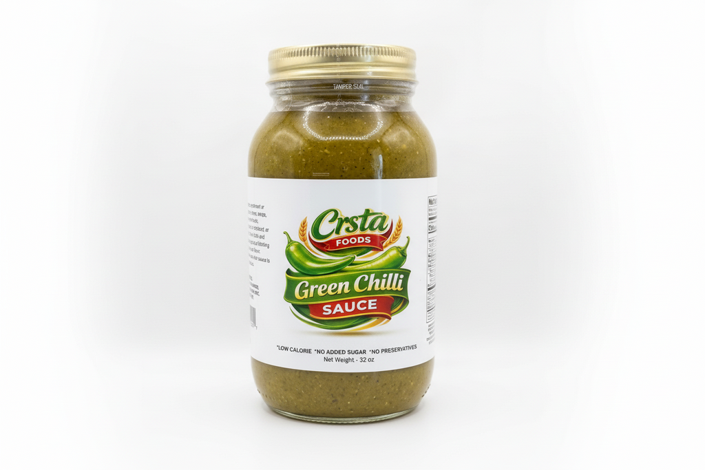 Green Chili Sauce – 32 oz | Authentic African Condiment