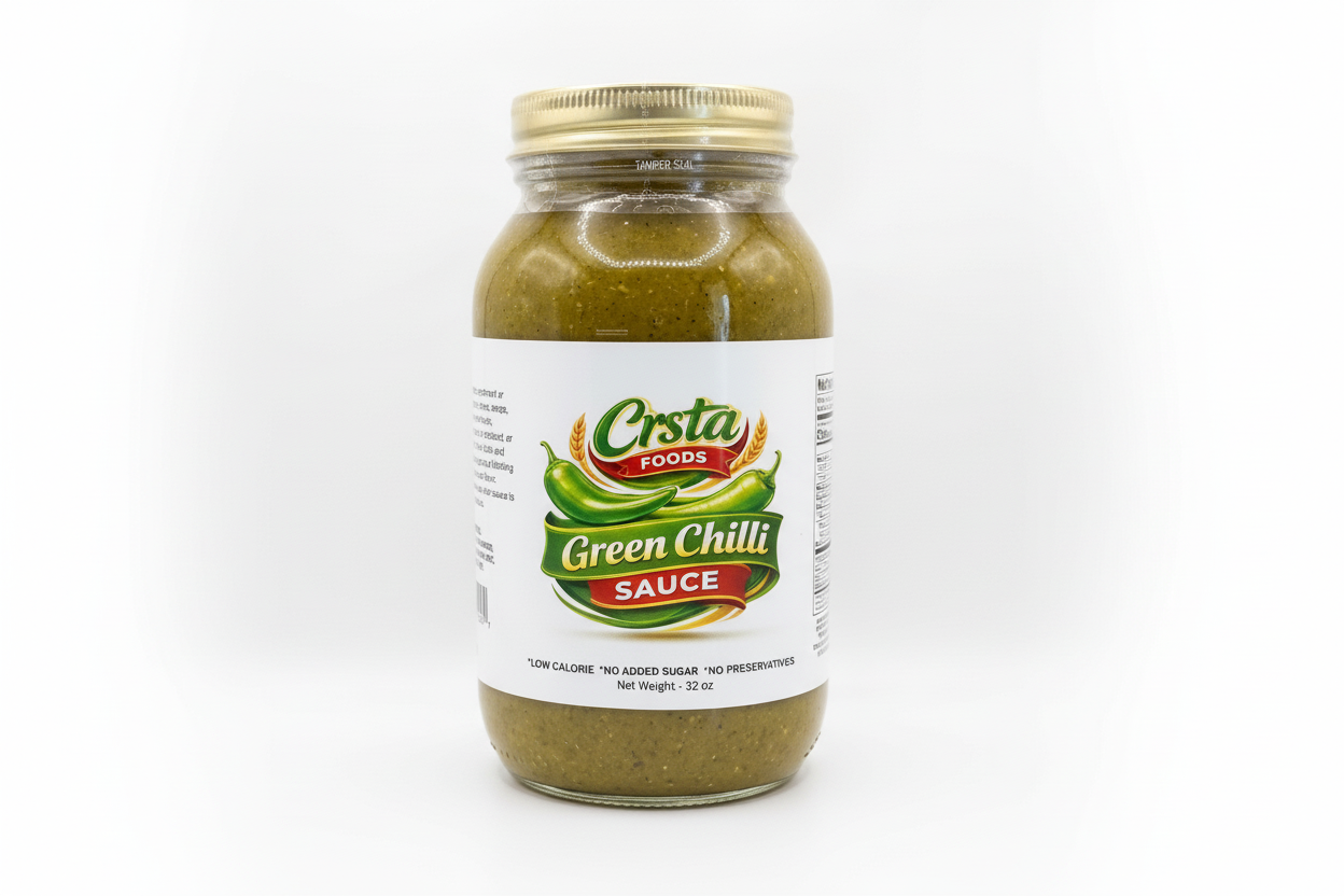 Green Chili Sauce – 32 oz | Authentic African Condiment
