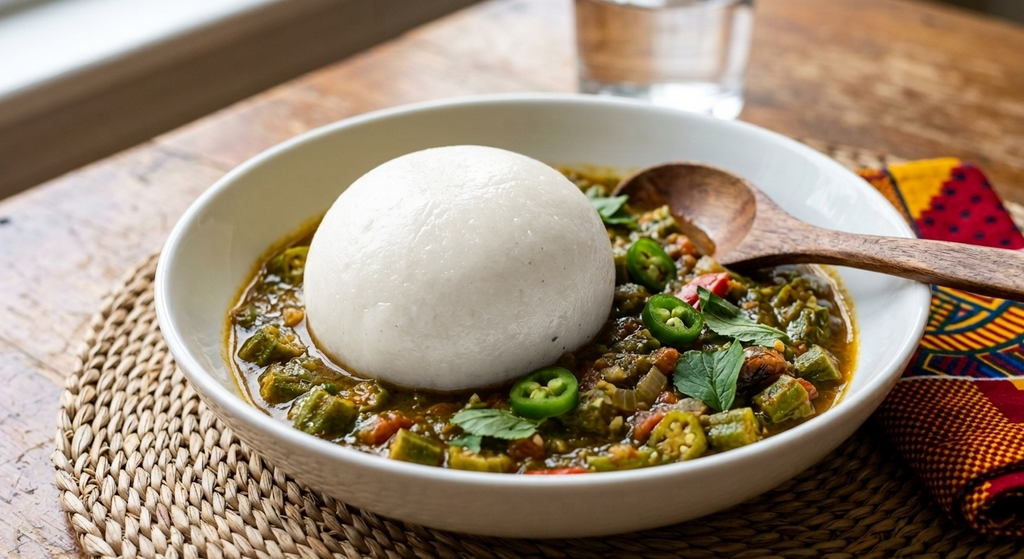 Premium Banku Mix – Authentic Ghana Maize & Cassava Mix