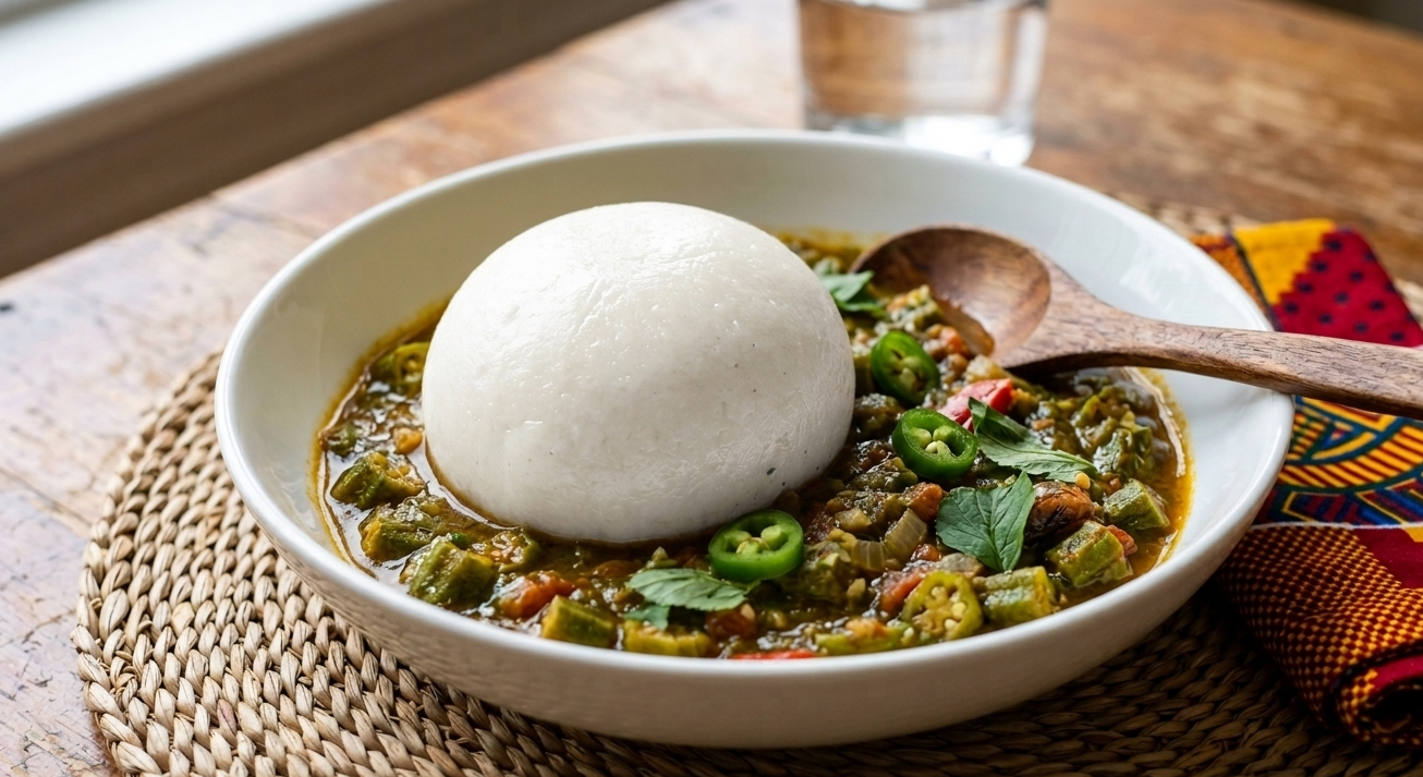 Premium Banku Mix – Authentic Ghana Maize & Cassava Mix