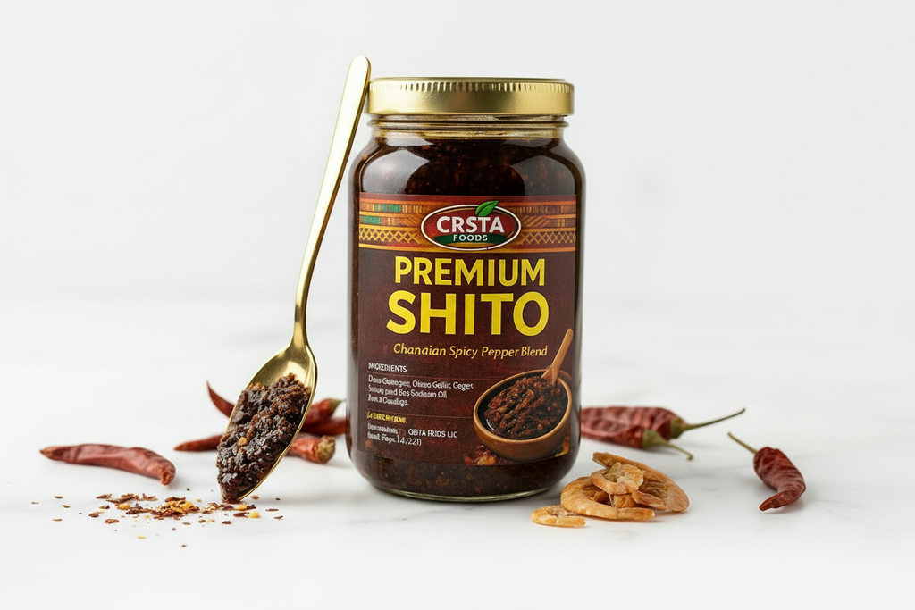 Premium Shito Sauce – Authentic Ghanaian Hot Pepper Condiment
