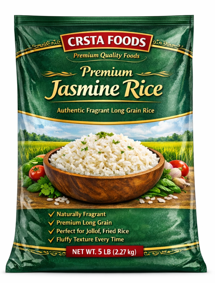 Premium Jasmine Rice – 5 lb (Fragrant Long Grain Rice)